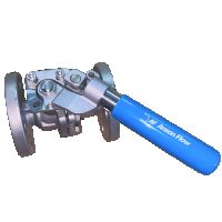 AF-53 2-Piece DIN Direct Mount Flanged Ball Valve